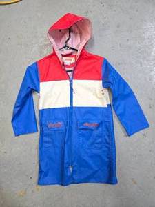 lot 137 image: Vintage Coke youth rain jacket size 7