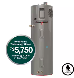 lot 1 image: Rheem ProTerra 80 Gal Smart High Efficiency Hybrid Water Heater XE80T10HS45U1