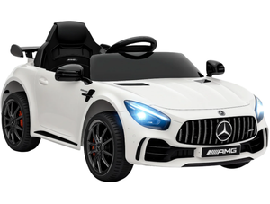 lot 9 image: Licensed Mercedes-Benz AMG GTR 12V Kids Ride-On Car with Remote Control