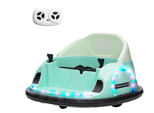 lot 47 image: Qaba 12V Electric Ride on Bumper Car for Kids 1.5-5 Years Old