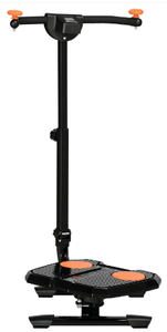 lot 131 image: Soozier Foldable Ab Twister Board for Waist Trimming with LCD Display, Ab Workout Equipment for Women and Men