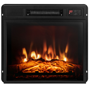 lot 258 image: 1823 Inch Electric Fireplace Inserted with Adjustable LED Flame