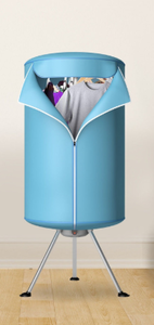 lot 263 image: Costway Portable Ventless Laundry Clothes Dryer Folding Drying Machine Heater