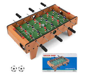 lot 315 image: Costway - 27 Foosball Table Competition Game Room Soccer football Sports Indoor w Legs - Multi-Color