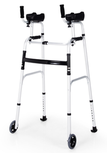 lot 331 image: Foldable Lightweight Aluminum Alloy Rehabilitation Walker