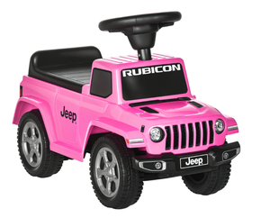 lot 145 image: Aosom Kids Ride on Push Car, with Engine Sounds & Under-Seat Storage, Foot-to-Floor Ride on Sliding Car with Horn, Sit and Scoot Ride on Toy, Ages 1.5-3 Years, Pink