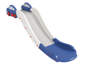 lot 190 image: Qaba Extra Length Toddler Slide for Bed, Sofa, Easy to Assemble, Blue