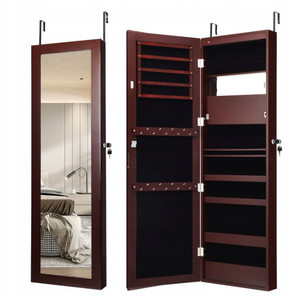 lot 368 image: Costway Behind The Door Mirror. 14x47x3