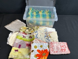 lot 145 image: Assorted Vintage and Decorative Scarves Collection