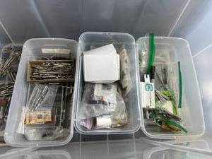 lot 171 image: Assorted Metal Drill Bits and Cutting Tools Collection with Storage Cases - content quantities unverified