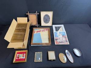 lot 116 image: Collection of Vintage and Ornate Picture Frames Assorted Styles and Sizes