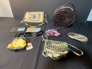 lot 178 image: Collection of Assorted Women s Handbags, Wallets and Coin Purses
