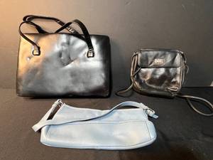 lot 198 image: Collection of 3 Handbags including The Sak, Black Crossbody, and Ginatailsa Tote