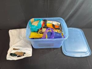 lot 248 image: Large Collection of Assorted Gift Bags and Tissue Paper in Tote