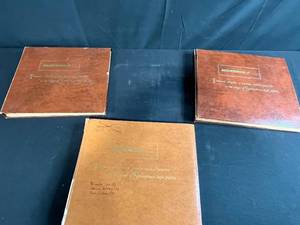 lot 303 image: Set of 3 Motorola Presents High Fidelity Vinyl Record Albums