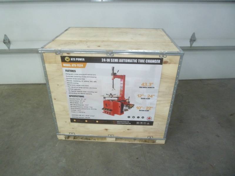 lot 17 image: ATS Pneumatic 24 Tire Changer