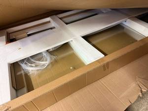 lot 16 image: Fixed Panel Sliding Glass Door