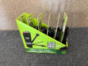 lot 65 image: 6 Metal Light Cases With Multi-Tools