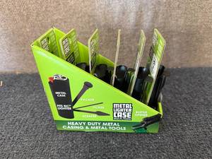 lot 66 image: 6 Metal Light Cases With Multi-Tools