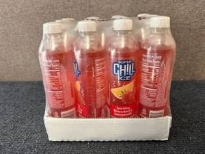 lot 90 image: 12 Pack Of Super Chill Ice Strawberry Lemonade