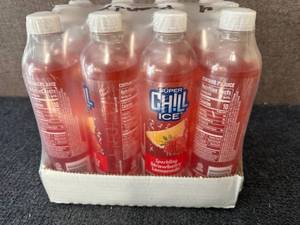 lot 92 image: 12 Pack Of Super Chill Ice Strawberry Lemonade