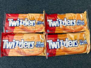 lot 164 image: 4 Packs Of Twizzlers Filled Twists