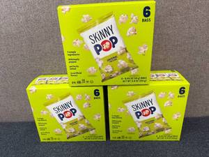 lot 169 image: 3 X 6Ct Packs Of Original Skinny Pop