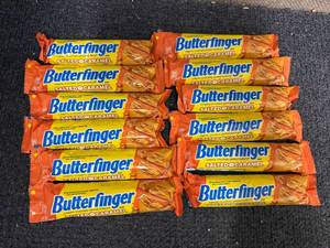 lot 220 image: 12 Salted Caramel Butterfingers Bars