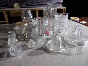 lot 248 image: Combined Assortment of Glass Items