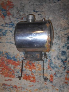 lot 184 image: This appears to be a fuel tank for a small, portable camping stove