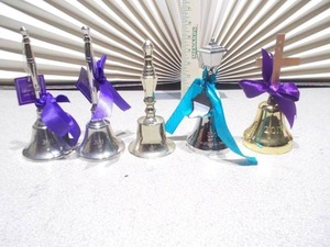 lot 265 image: a collection of vintage-style collectible bell