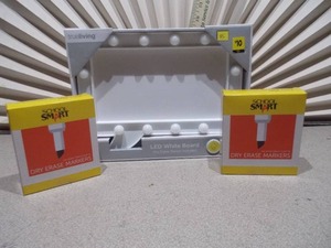 lot 274 image: This item is a True Living LED White Board