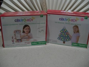 lot 289 image: Creatology Christmas Craft Kits.
