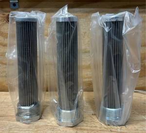 lot 108 image: Buyers Strainer Thru-Wall lot of 3