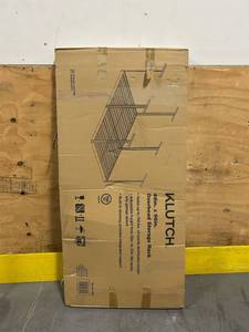 lot 186 image: KLUTCH Overhead Storage Rack (untested)