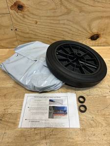 lot 197 image: Roll-Tech Snap-Lock trash can replacement wheel