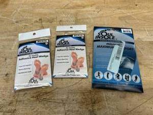 lot 212 image: Soul Insole inserts (lot of 3)