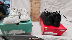 lot 8 image: Like New, New Balance and Apex Shoes, Never Worn, Mens Size 10
