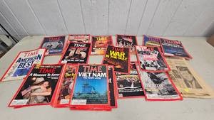 lot 26 image: Lor of 24 Time Magazines-Special Issues