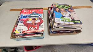 lot 38 image: Lot of Die Cast and Racing Magazines-over 4 Dozen