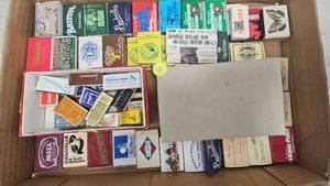lot 44 image: Lot of Vintage Match Books, 60