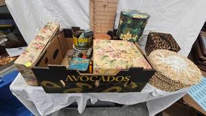 lot 106 image: Box of Variou Storage Boxes as Shown