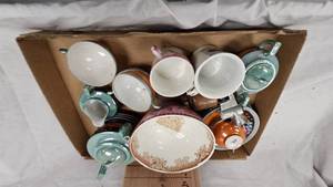 lot 119 image: Lusterware Tea Set , Made in Japan, and Assorted Cups