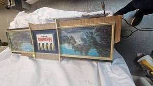 Hamm's Beer Sign, Lights Up, Ripples Water, Tested and Works