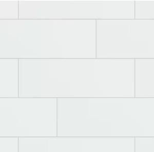 lot 31 image: Daltile Restore Ceramic Wall Tile 8 x 24 in White 5 Boxes