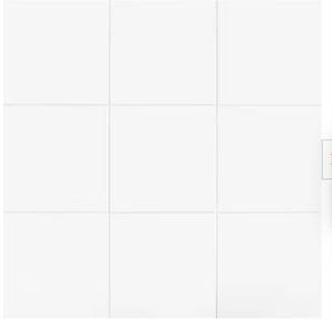 lot 38 image: Dal-Tile Glacier White 12x12 Ceramic Tile - 5500-GLACIER WHITE - 3 Boxes