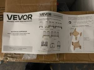 lot 53 image: VEVOR Beverage Dispenser GY-B001-GY-B007, GY-PG01GY-PG02