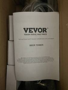 lot 63 image: VEVOR Beer Tower Draft System Kit with Tubing & Mounting Hardware