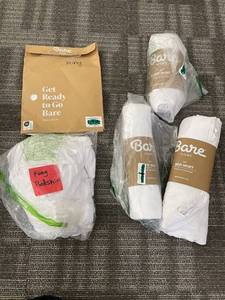 lot 107 image: King Bed Skirts and Pillowcases