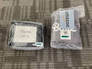 lot 114 image: 2 Bare Home Sheet Sets Split Cal King